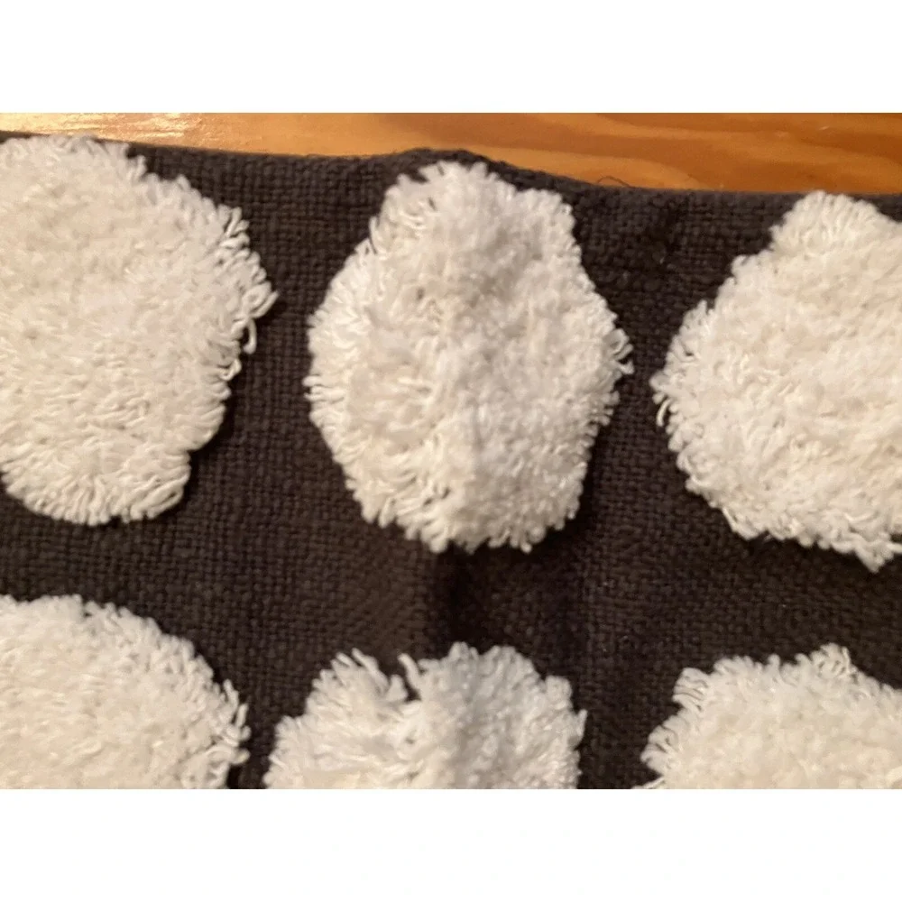NEW Lot 3 Packs Merchant 41 Pillow Cover Black White‎ polkadots 18
